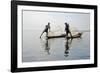 Fisherman on Inle Lake, Shan State, Myanmar (Burma), Asia-Tuul-Framed Photographic Print