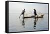 Fisherman on Inle Lake, Shan State, Myanmar (Burma), Asia-Tuul-Framed Stretched Canvas