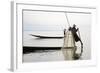 Fisherman on Inle Lake, Shan State, Myanmar (Burma), Asia-Tuul-Framed Photographic Print