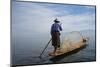 Fisherman on Inle Lake, Shan State, Myanmar (Burma), Asia-Tuul-Mounted Photographic Print