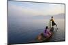 Fisherman on Inle Lake, Shan State, Myanmar (Burma), Asia-Tuul-Mounted Photographic Print