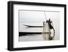 Fisherman on Inle Lake, Shan State, Myanmar (Burma), Asia-Tuul-Framed Photographic Print