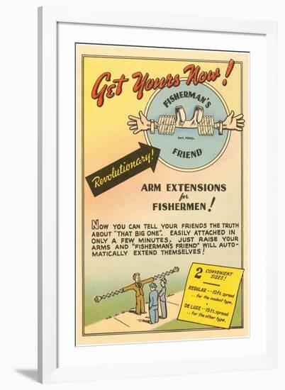 Fisherman's Arm Extensions-null-Framed Art Print