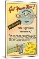 Fisherman's Arm Extensions-null-Mounted Art Print