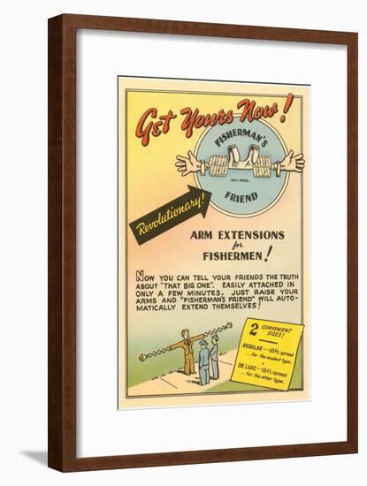 Fisherman's Arm Extensions-null-Framed Art Print