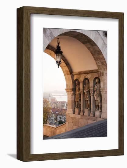 Fisherman's Bastion, Budapest, Hungary, Europe-Ben Pipe-Framed Photographic Print