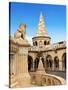 Fisherman's Bastion, Budapest, Hungary-Miva Stock-Stretched Canvas