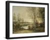 Fisherman's Cove-null-Framed Art Print