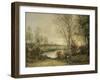 Fisherman's Cove-null-Framed Art Print