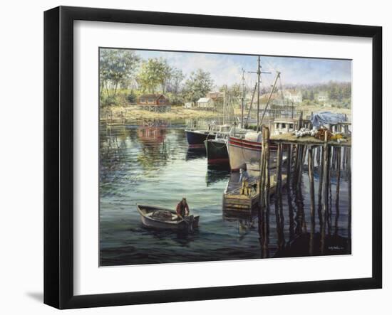 Fisherman's Domain-Nicky Boehme-Framed Giclee Print