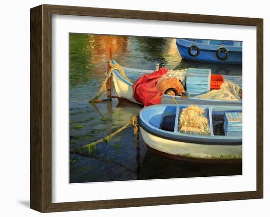 Fisherman'S Etude-kirilstanchev-Framed Art Print