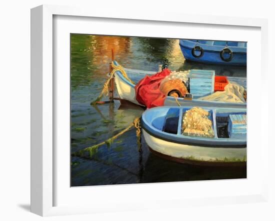 Fisherman'S Etude-kirilstanchev-Framed Art Print