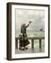 Fisherman's Homecoming-August Hagborg-Framed Giclee Print