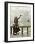 Fisherman's Homecoming-August Hagborg-Framed Giclee Print