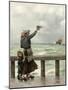 Fisherman's Homecoming-August Hagborg-Mounted Giclee Print