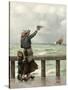 Fisherman's Homecoming-August Hagborg-Stretched Canvas