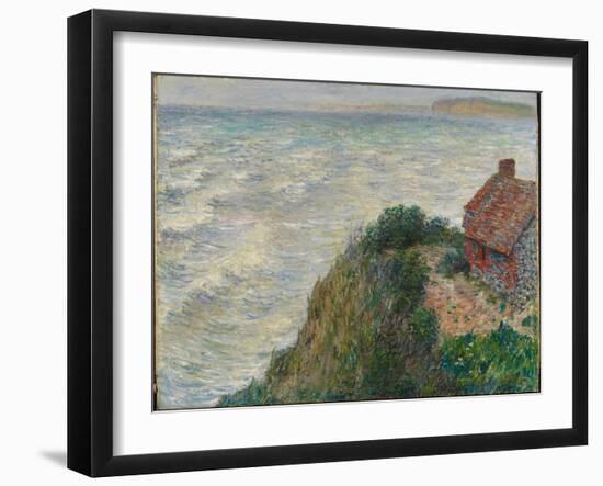 Fisherman's House at Petit Ailly, 1882-Claude Monet-Framed Giclee Print