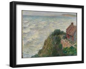 Fisherman's House at Petit Ailly, 1882-Claude Monet-Framed Giclee Print