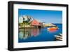 Fisherman's house Peggy's Cove-null-Framed Art Print