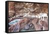 Fisherman's Houses in the Pirate's Cove Cueva De Candeleria, Canary Islands, Spain-Markus Lange-Framed Stretched Canvas