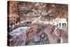 Fisherman's Houses in the Pirate's Cove Cueva De Candeleria, Canary Islands, Spain-Markus Lange-Stretched Canvas