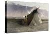 Fisherman's Hut, Siberia-Robert Swain Gifford-Stretched Canvas