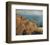 Fisherman's Lodge at Varengeville-Claude Monet-Framed Art Print