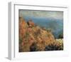 Fisherman's Lodge at Varengeville-Claude Monet-Framed Art Print