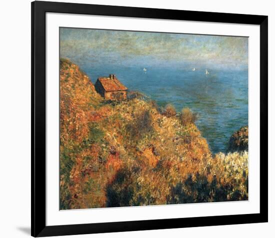 Fisherman's Lodge at Varengeville-Claude Monet-Framed Giclee Print