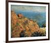 Fisherman's Lodge at Varengeville-Claude Monet-Framed Giclee Print