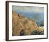 Fisherman’s Lodge at Varengeville-Claude Monet-Framed Art Print