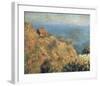 Fisherman’s Lodge at Varengeville-Claude Monet-Framed Art Print