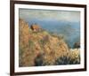 Fisherman’s Lodge at Varengeville-Claude Monet-Framed Art Print