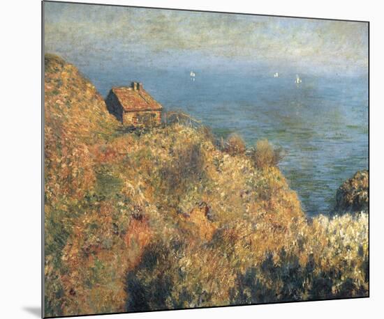 Fisherman’s Lodge at Varengeville-Claude Monet-Mounted Art Print