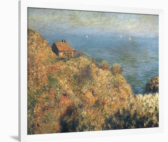 Fisherman’s Lodge at Varengeville-Claude Monet-Framed Giclee Print