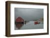 Fisherman'S Shack Peggy's Cove-null-Framed Art Print