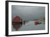 Fisherman'S Shack Peggy's Cove-null-Framed Art Print