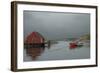 Fisherman'S Shack Peggy's Cove-null-Framed Art Print