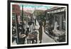 Fisherman's Wharf, Fishmongers-null-Framed Art Print