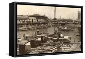 Fisherman's Wharf, San Francisco, California-null-Framed Stretched Canvas