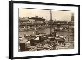 Fisherman's Wharf, San Francisco, California-null-Framed Art Print