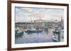 Fisherman’S Wharf Sunset-Stanton Manolakas-Framed Giclee Print