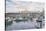 Fisherman’S Wharf Sunset-Stanton Manolakas-Stretched Canvas