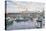 Fisherman’S Wharf Sunset-Stanton Manolakas-Stretched Canvas