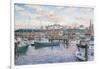 Fisherman’S Wharf Sunset-Stanton Manolakas-Framed Giclee Print