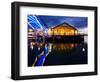 Fisherman's Wharf Tavern, Mariners Cove, Gold Coast, Queensland, Australia-David Wall-Framed Photographic Print