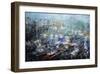 Fisherman’s Wharf-Mark Lague-Framed Premium Giclee Print