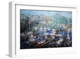 Fisherman’s Wharf-Mark Lague-Framed Premium Giclee Print