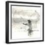 Fisherman, Sri Lanka, 2015-Lincoln Seligman-Framed Giclee Print