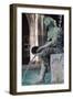 Fisherman, Statue in Bronze from Fountain of Fish, Marienplatz, Munich, Germany, 19th-20th Century-null-Framed Giclee Print